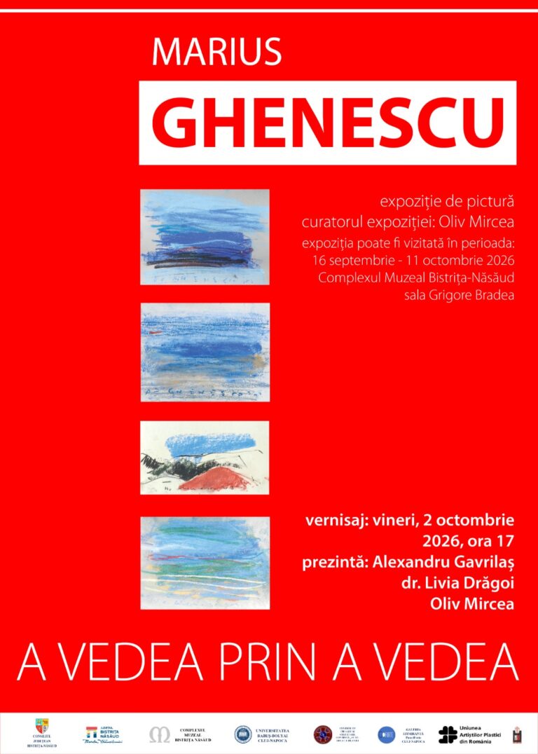 „A VEDEA PRIN A VEDEA” – Marius Ghenescu